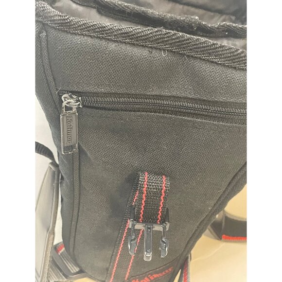 Kalimar Camera SLR shoulder bag v shaped pockets 12" x 9" x 3" black - Picture 9 of 16
